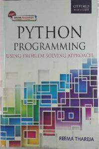 problem solving and programming with python reema thareja second edition